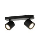 Spotlight ceiling lamps - ITALUX Karlota Reflector GU10 35W Black SPL-31959-2B-BK - product 2