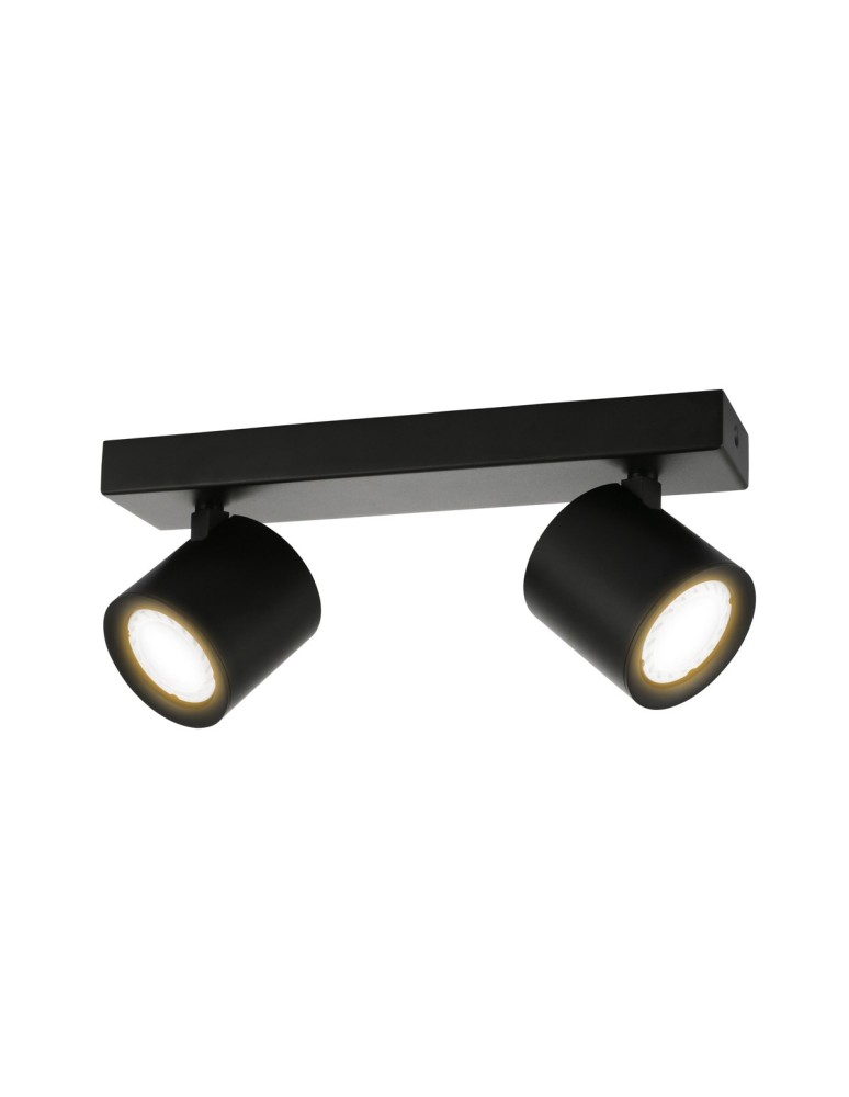 Spotlight ceiling lamps - ITALUX Karlota Reflector GU10 35W Black SPL-31959-2B-BK - product kolory-swiatla.pl 2