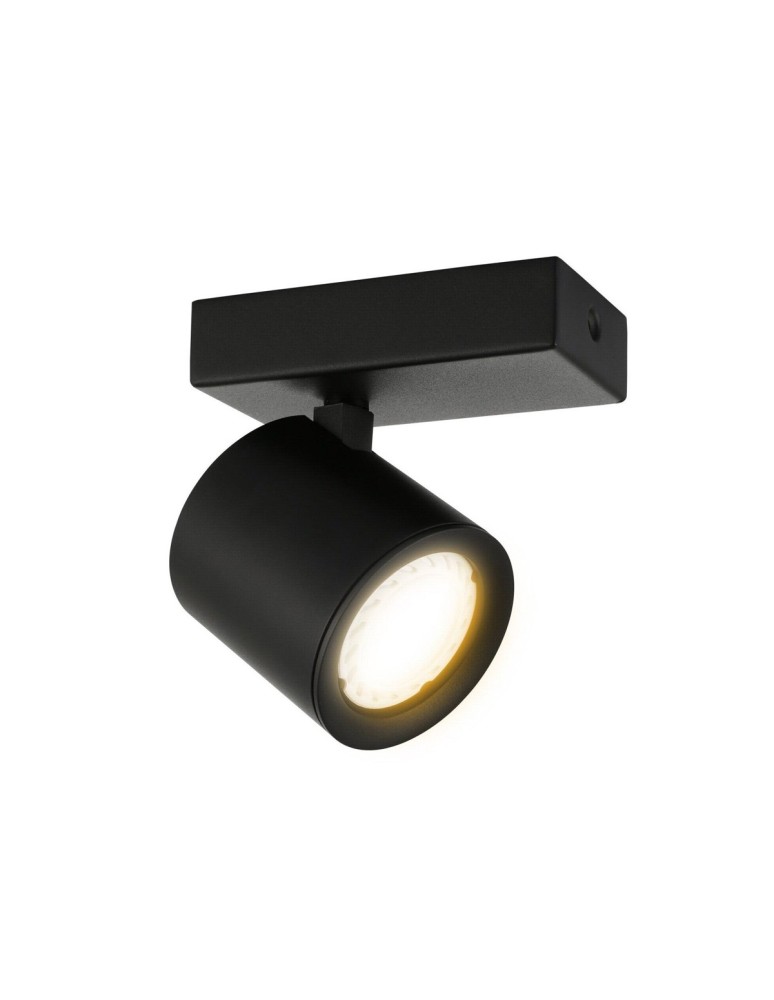 Ceiling spotlights - ITALUX Karlota Reflector GU10 35W Black SPL-31959-1B-BK - product kolory-swiatla.pl 2