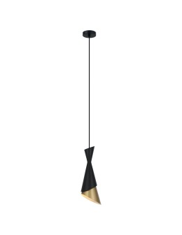 ITALUX Malia Wisząca E27 1x40W Czarny/Złoty PND-85949-1 BK+GD - produkt 2