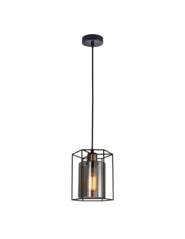 ITALUX Kalula Pendant E27 1x40W Black PND-78901-1-BK+SG - product 2
