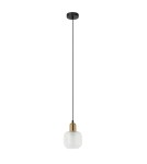 Pendant lamps - ITALUX Lamezia Pendant E27 1x40W Brown/Black PND-67594-1-BRO+CL - product 2