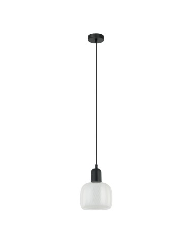 ITALUX Lamezia Pendant E27 1x40W Black PND-67594-1-BK+CL - product 2