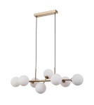 Pendant lamps - ITALUX Mirellio Pendant G9 8x5W Brass PND-66463-8-HB - product 2