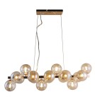 Pendant lamps spheres - ITALUX Marbelio Pendant G9 16x28W Gold/Conia PND-6161-16 GO+CO - product 2
