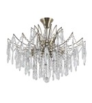 Ceiling lamps with crystals - ITALUX Mallola Pendant E14 8x40W Brown PND-56808-8 - product 2