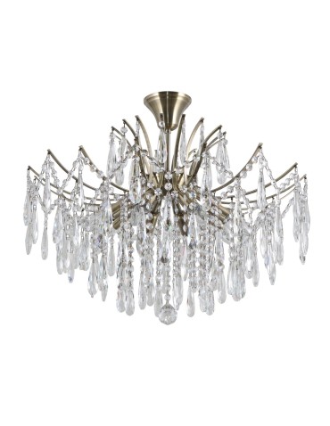 ITALUX Mallola Wisząca E14 8x40W Brązowy PND-56808-8 - produkt 2