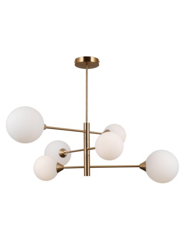ITALUX Evora Pendant G9 6x5W Brass PND-55342-6-HB