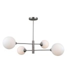 Pendant lamps spheres - ITALUX Evora Pendant G9 4x5W Nickel PND-55342-4-SN - product 1