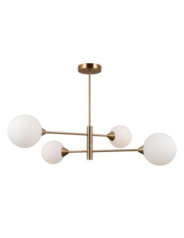 ITALUX Evora Pendant G9 4x5W Brass PND-55342-4-HB