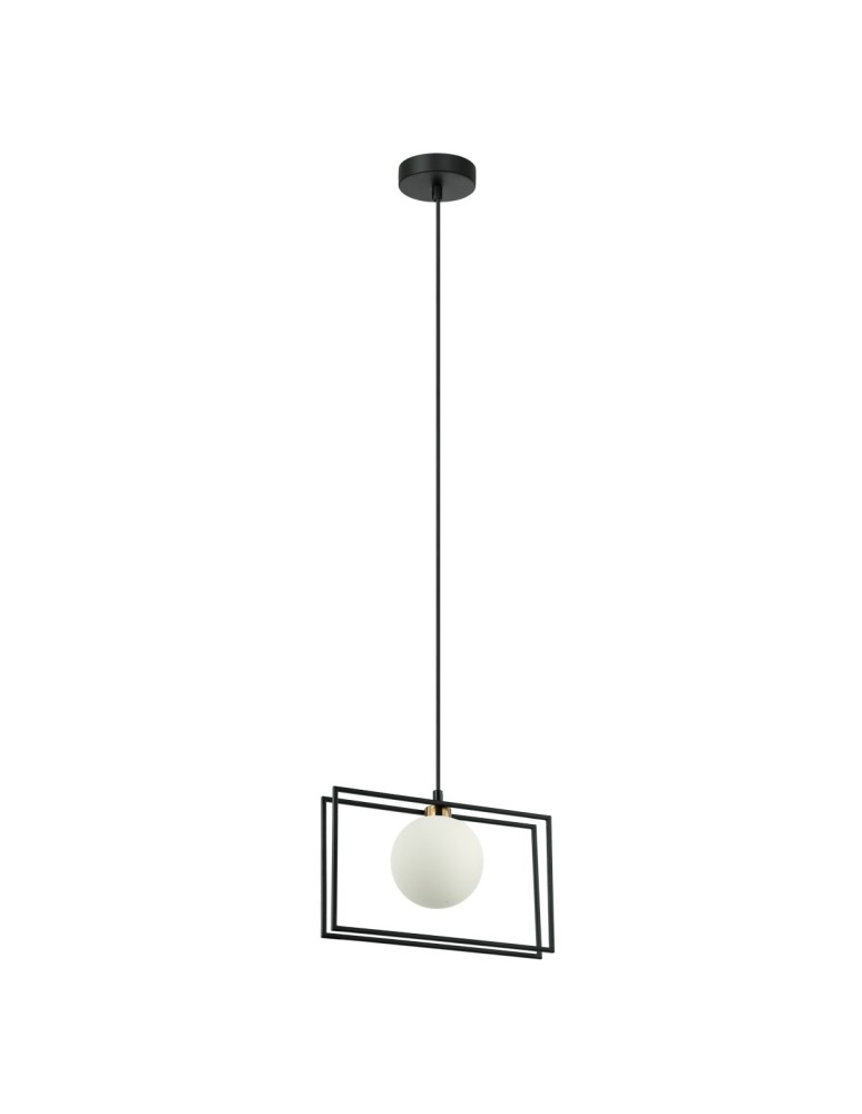 Pendant lamps spheres - ITALUX Grosetta Pendant G9 1x25W Black PND-53423-1-BK - product kolory-swiatla.pl 2
