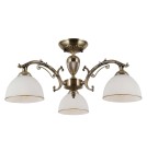 Retro ceiling lamps - ITALUX Feneza Plafon E27 3x40W Brown PND-5122-3 - product 2