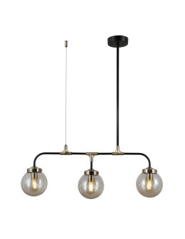 ITALUX Valpena Pendant E14 3x5W Black/Brown PND-48882-3