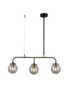 ITALUX Valpena Pendant E14 3x5W Black/Brown PND-48882-3