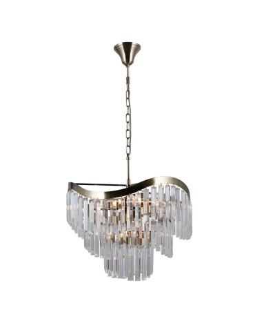 ITALUX Sabriga Wisząca E14 8x40W Brązowy PND-44544-8 - produkt 2