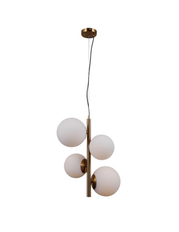 ITALUX Riga Pendant E27+E14 2x5W Brass PND-44213-4-HBR - product 2