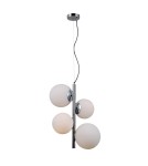 Pendant lamps - ITALUX Riga Pendant E27+E14 2x5W Chrome PND-44213-4B-CH - product 2