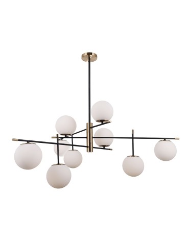 ITALUX Stelia Wisząca E14 9x5W Czarny/Brązowy PND-43660-9 - produkt 2