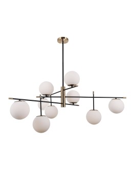 ITALUX Stelia Wisząca E14 9x5W Czarny/Brązowy PND-43660-9 - produkt 2