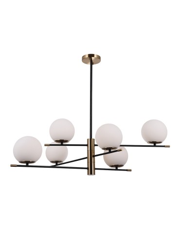 ITALUX Stelia Pendant E14 6x5W Black/Brown PND-43660-6 - product 2