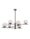 ITALUX Stelia Pendant E14 6x5W Black/Brown PND-43660-6