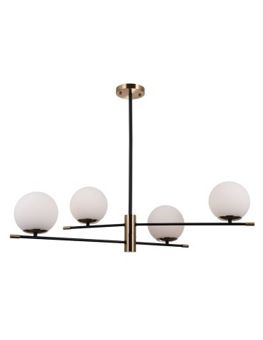 ITALUX Stelia Pendant E14 4x5W Black/Brown PND-43660-4 - product 2