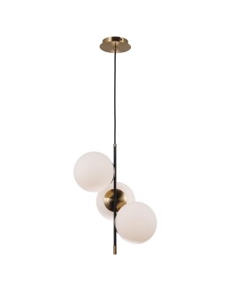 ITALUX Stelia Wisząca E14 3x5W Czarny/Brązowy PND-43660-3 - produkt 2