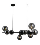 Pendant lamps spheres - ITALUX Frontera Pendant G9 10x5W Black PND-40423-10 - product 2