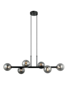 ITALUX Olbia Wisząca G9 6x25W Czarny PND-38679-6-BK+SG - produkt 2