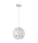 Pendant lamps - ITALUX Paulela Pendant E27 1x40W White PND-34221-1S-WH - product 2