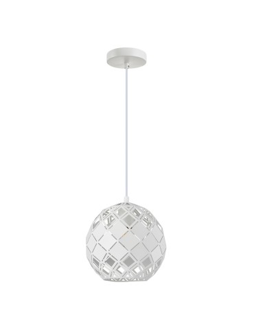 ITALUX Paulela Pendant E27 1x40W White PND-34221-1S-WH - product 2