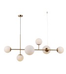 Pendant lamps - ITALUX Vailante Pendant E27+E14 6x5W Brass PND-31221-6-HBR - product 2