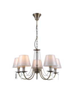 ITALUX Solana Wisząca E14 5x40W Brązowy PND-28366-5 - produkt 2