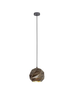 ITALUX Palermo Pendant E27 1x40W Anthracite PND-2424-1S-GR+GD - product 2