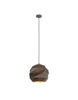 ITALUX Palermo Pendant E27 1x40W Anthracite PND-2424-1L-GR+GD - product 2