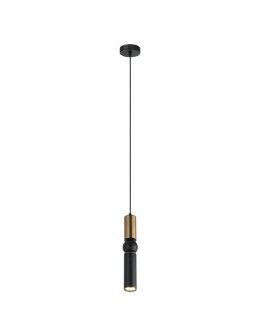 ITALUX Isidora Pendant GU10 1x25W Black/Brown PND-14290-1-BRO-BK - product 2