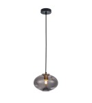 Pendant lamps - ITALUX Hatella Pendant E27 1x40W Copper/Black PND-112038-1-BRO+SG - product 2