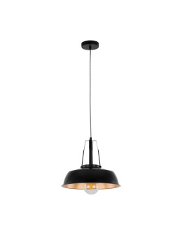 ITALUX Paloma Pendant E27 1x60W Black MDM-3619/1M BK+GD - product 2