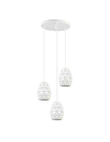 ITALUX Harley Pendant E27 3x40W White MDM-3480/3A W - product 2