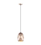 Pendant lamps - ITALUX Harley Pendant E27 1x40W Gold MDM-3480/1 GD - product 2