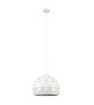Pendant lamps - ITALUX Harley Pendant E27 1x40W White MDM-3471-1 W - product 2