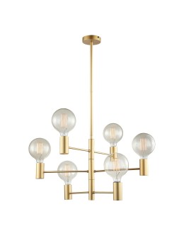 ITALUX Veva Pendant E27 6x40W Gold Matte MDM3339/6 GD - product 2