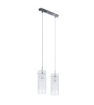Pendant lamps - ITALUX Max Pendant E27 2x60W Chrome MDM1957-2 - product 2
