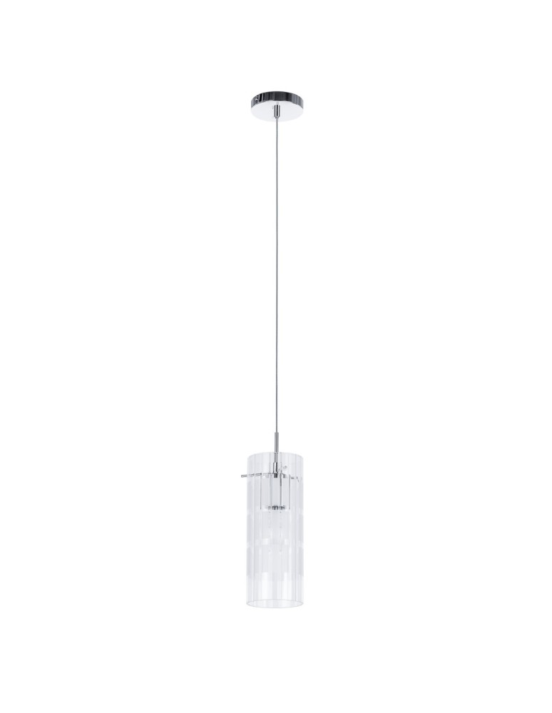 Pendant lamps - ITALUX Max Pendant E27 1x60W Chrome MDM1957-1 - product kolory-swiatla.pl 2