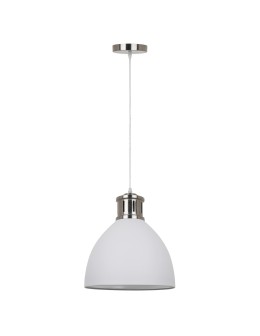 ITALUX Lola Wisząca E27 1x60W Biały/Nikiel MD-HN8100-WH+S.NICK - produkt 2