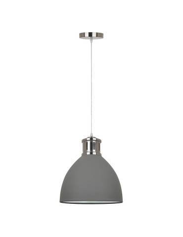 ITALUX Lola Wisząca E27 1x60W Szary/Nikiel MD-HN8100-GR+S.NICK - produkt 2