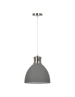 ITALUX Lola Pendant E27 1x60W Gray/Nickel MD-HN8100-GR+S.NICK - product 2