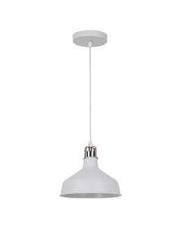 ITALUX Hooper Pendant E27 1x60W White/Nickel MD-HN8049M-WH+S.NICK - product 2
