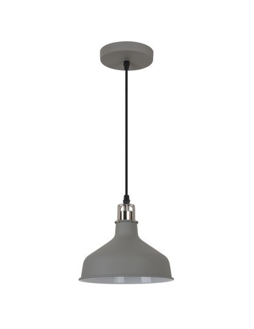 ITALUX Hooper Pendant E27 1x60W Gray/Nickel MD-HN8049M-GR+S.NICK - product 2