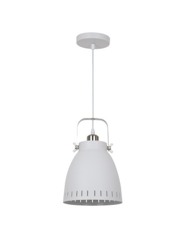 ITALUX Franklin Pendant E27 1x60W White/Nickel MD-HN8026M-WH+S.NICK - product 2